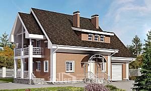 Проекты домов с мансардой