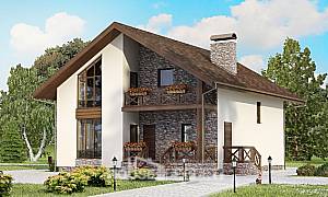 Проекты домов с мансардой